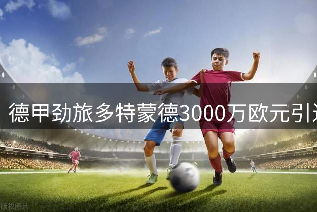 德甲劲旅多特蒙德3000万欧元引进希腊新星卡雷察斯